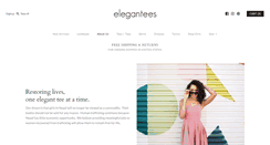 Desktop Screenshot of elegantees.com